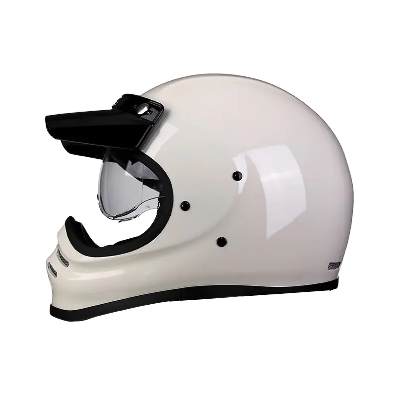 881 glasfiber hel ansigts motorcykelhjelm Motocrosshjelm med komfortabel liner