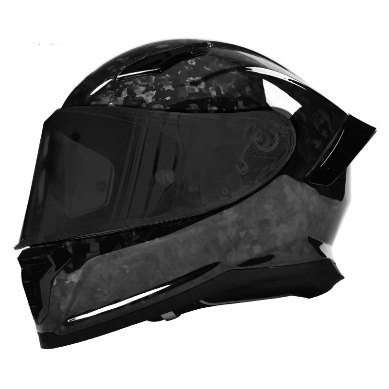 MT30 Carbon Fiber Motorcykel Hjelm Casco Moto DOT Full Face Hjelm